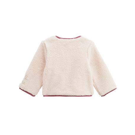 Veste bébé en sherpa matcha Rose 3 - vertbaudet enfant 