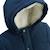 Manteau enfant imperméable doublé sherpa avec capuche oscar Bleu 3 - vertbaudet enfant 