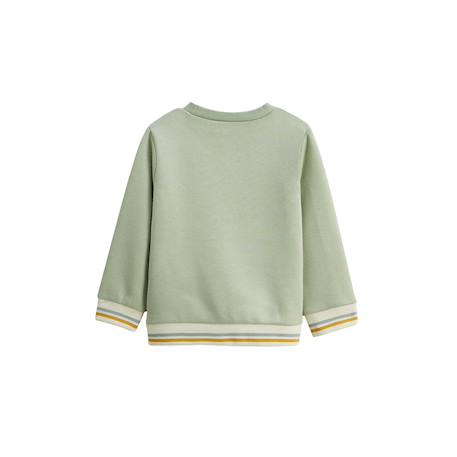 Sweat-shirt bébé en molleton boavista Vert 3 - vertbaudet enfant 