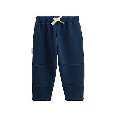 Pantalon enfant en molleton oscar Bleu 2 - vertbaudet enfant 