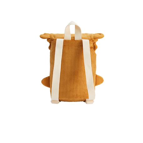 Sac à dos enfant en velours côtelé charly Marron 3 - vertbaudet enfant 