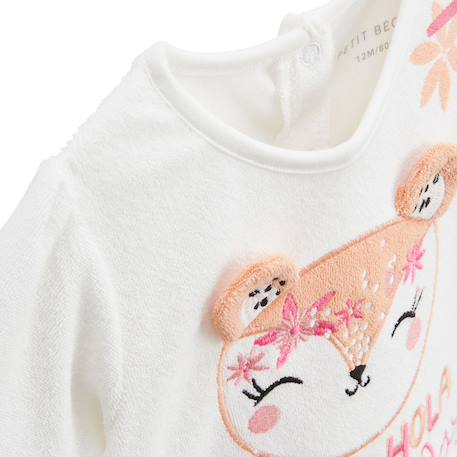 Ensemble bébé t-shirt et short en éponge bahamas Corail 3 - vertbaudet enfant 