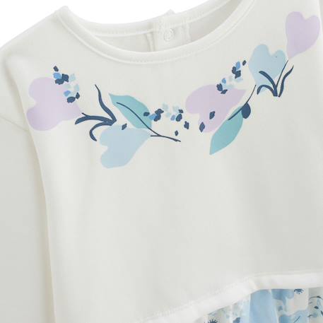 Robe enfant en molleton polarmoon Bleu 3 - vertbaudet enfant 