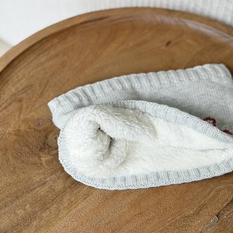 Cache cou enfant en tricot esmée Gris 6 - vertbaudet enfant 