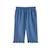 Pantalon enfant en chambray camila Bleu 2 - vertbaudet enfant 