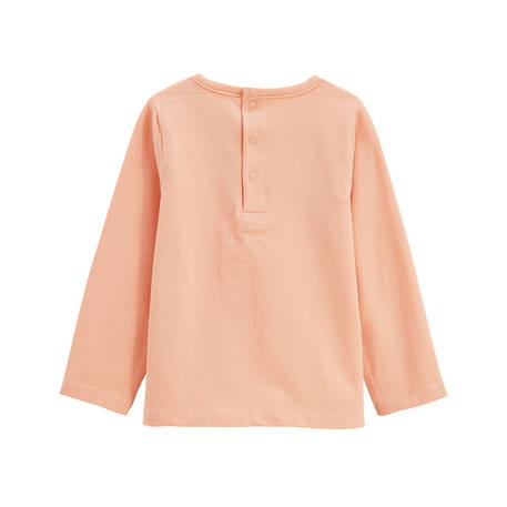 Pyjama enfant 2 pièces à pieds retroussables santa giulia Corail 6 - vertbaudet enfant 