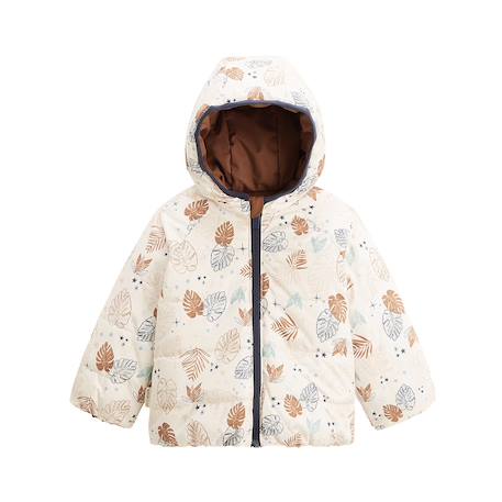 Doudoune réversible enfant imperméable avec capuche constellation Camel 4 - vertbaudet enfant 
