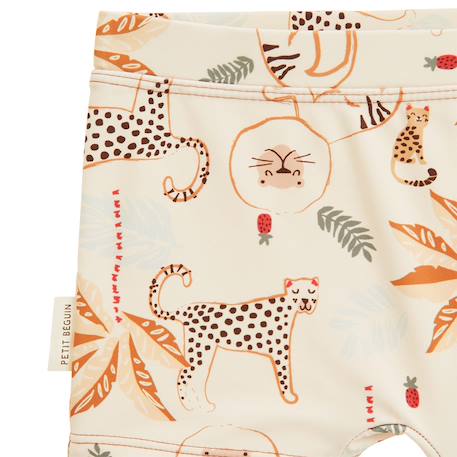 Maillot de bain bébé 2 pièces t-shirt de protection uv & boxer tango Camel 5 - vertbaudet enfant 