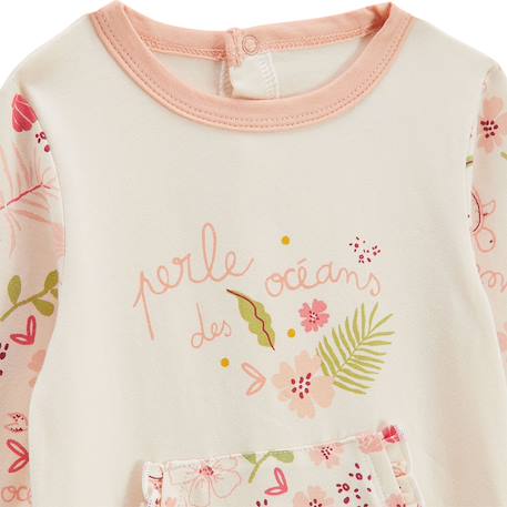 Lot de 2 pyjamas bébé santa giulia Corail 3 - vertbaudet enfant 