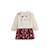 Robe bébé en molleton mila Ecru 2 - vertbaudet enfant 