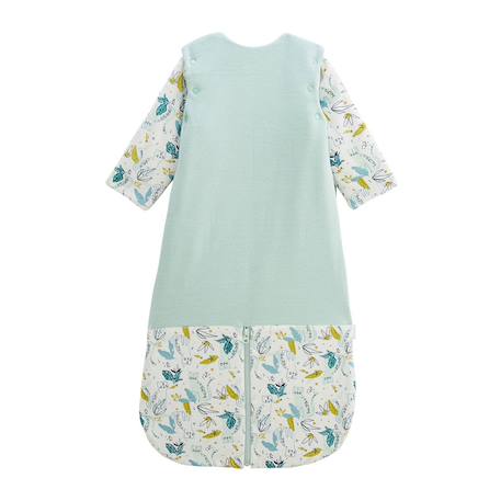 Turbulette tog 2,5 en velours avec manches amovibles et jambes séparables oscar Bleu 3 - vertbaudet enfant 