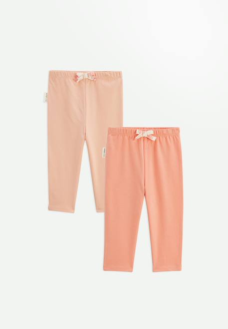 Fille-Lot de 2 leggings enfant santa giulia