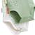 Lot de 2 bodies bébé manches courtes kanha Vert 3 - vertbaudet enfant 