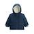 Manteau enfant imperméable doublé sherpa avec capuche oscar Bleu 2 - vertbaudet enfant 