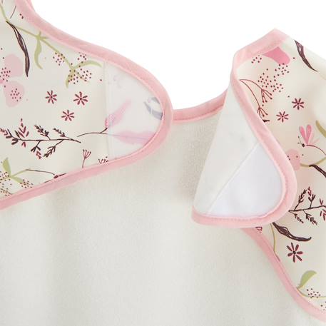 Bavoir tablier manches longues mila Ecru 4 - vertbaudet enfant 