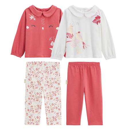 Lot de 2 pyjamas enfant 2 pièces camila Rose 2 - vertbaudet enfant 