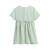 Robe bébé en gaze de coton arya Vert 3 - vertbaudet enfant 