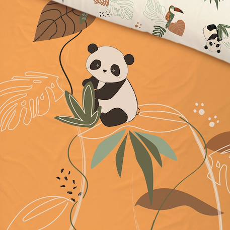 Housse de couette enfant + taie d'oreiller nael Marron 4 - vertbaudet enfant 