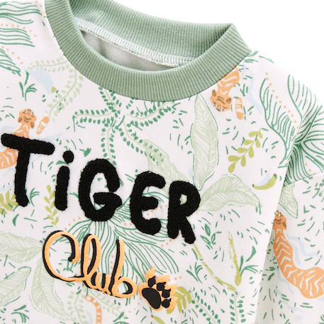Sweat-shirt enfant kanha Ecru 5 - vertbaudet enfant 