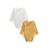 Lot de 2 bodies bébé manches longues ouverture croisée emilie Ecru 2 - vertbaudet enfant 