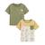 Lot de 2 t-shirts enfant gabin Vert 2 - vertbaudet enfant 