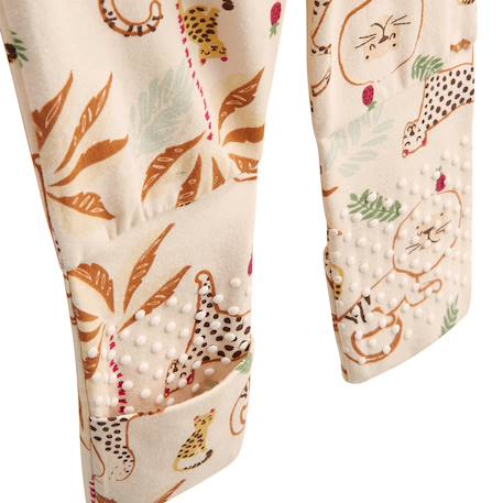 Pyjama enfant 2 pièces à pieds retroussables tango Ecru 5 - vertbaudet enfant 