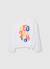 T-shirt fille manches longues maille Blanc 1 - vertbaudet enfant 