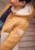 Doudoune enfant imperméable doublée polaire avec capuche charly Camel 1 - vertbaudet enfant 