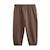 Lot de 2 pantalons bébé en molleton cracotte Marron 3 - vertbaudet enfant 