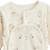 Pyjama bébé en velours ouverture pont envolée de bisous Beige 4 - vertbaudet enfant 