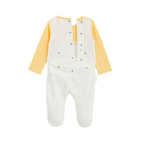 Pyjama bébé auguste Jaune 4 - vertbaudet enfant 