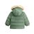Doudoune enfant imperméable doublée sherpa avec capuche anouk Kaki 3 - vertbaudet enfant 