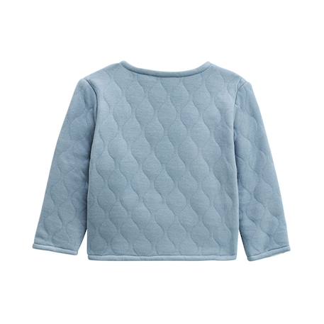 Ensemble bébé veste en coton matelassé et pantalon en velours petite balade Ecru 3 - vertbaudet enfant 