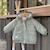Manteau enfant imperméable doublé sherpa lison Vert 6 - vertbaudet enfant 
