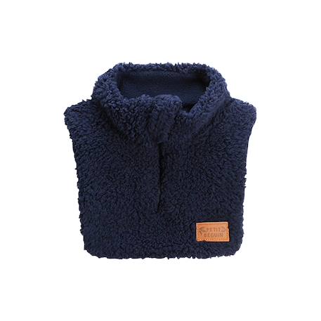 Faux col zippé enfant en sherpa anouk Bleu 2 - vertbaudet enfant 