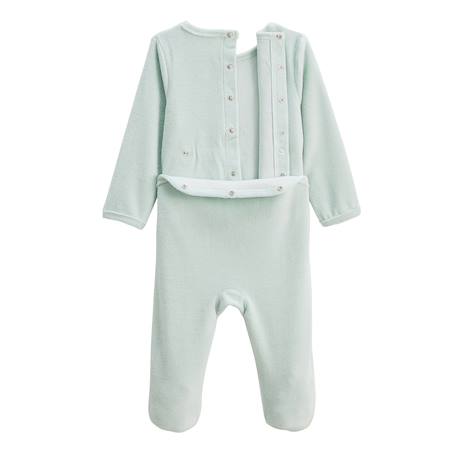 Lot de 2 pyjamas bébé en velours dina Bleu 6 - vertbaudet enfant 