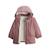 Manteau enfant imperméable doublé sherpa sora Rose 4 - vertbaudet enfant 