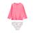 Maillot de bain bébé 2 pièces t-shirt de protection uv & culotte ciao milano Rose 3 - vertbaudet enfant 