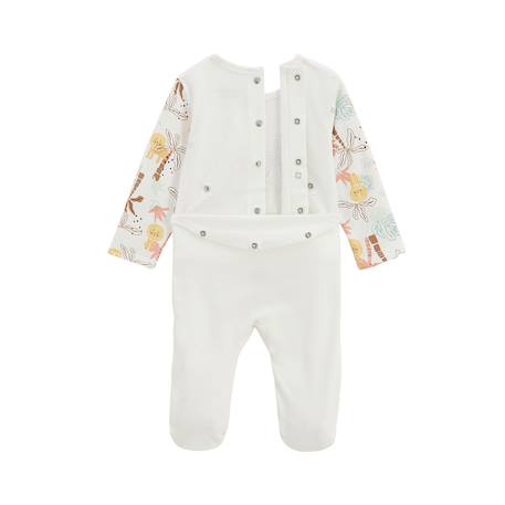 Pyjama bébé auguste Ecru 4 - vertbaudet enfant 