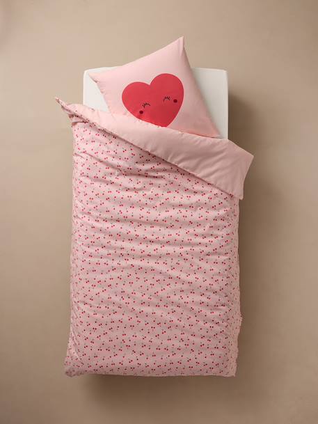 Parure Magicouette CERISE avec coton recyclé rose imprimé 3 - vertbaudet enfant 