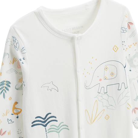 Pyjama bébé hawaiki Ecru 4 - vertbaudet enfant 