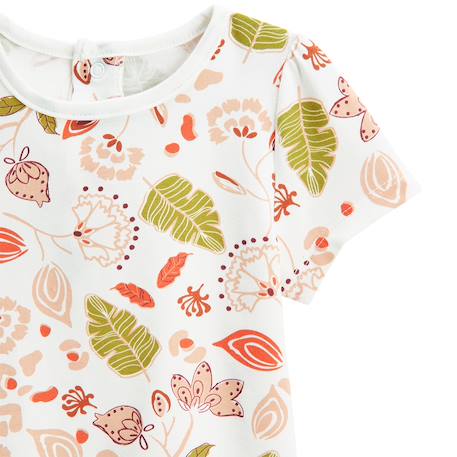 Lot de 2 t-shirts enfant manches courtes mindanao Ecru 3 - vertbaudet enfant 