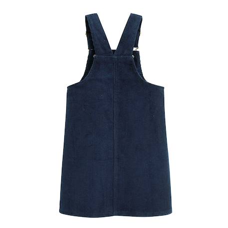 Robe enfant en velours côtelé belle de nuit Bleu 3 - vertbaudet enfant 