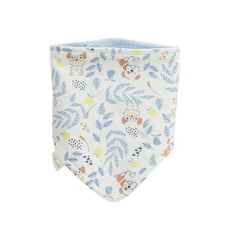 Barboteuse bébé + foulard zeste d'amour Bleu 6 - vertbaudet enfant 
