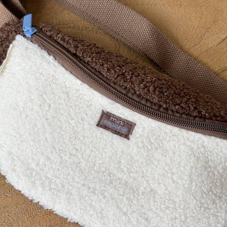 Sac banane enfant en sherpa cracotte Marron 5 - vertbaudet enfant 