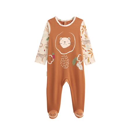 Pyjama bébé tango Marron 2 - vertbaudet enfant 