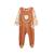 Pyjama bébé tango Marron 2 - vertbaudet enfant 