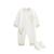 Combinaison bébé en molleton et chaussons baby panda Ecru 2 - vertbaudet enfant 