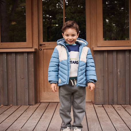 Pantalon enfant en molleton touctouc Gris 5 - vertbaudet enfant 