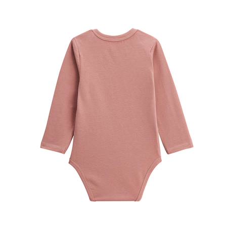 Lot de 3 bodies bébé manches longues maya Rose 5 - vertbaudet enfant 